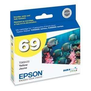   New   69 Yellow Ink Cartridge by Epson America   T069420 Electronics