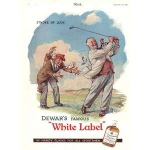  Golf Advert   Dewars Famous White Label