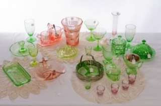 Types of Glass Through the Ages items in Udderly Good Stuff store on 
