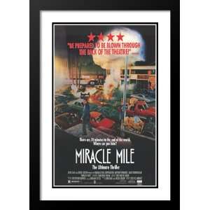 Miracle Mile 32x45 Framed and Double Matted Movie Poster 