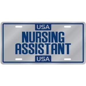 New  Usa Nursing Assistant  License Plate Occupations  