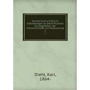   der Volkswirtschaft und Besteuerung. 2 Karl, 1864  Diehl Books