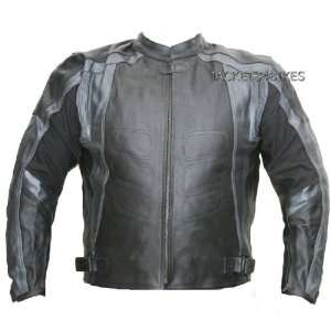  NEW SK200 MEN MOTORCYCLE LEATHER ARMOR JACKET GM 50 