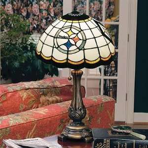  The Memory Company NFL X NFL Stained Glass Table Lamp 