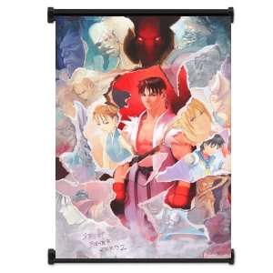  Street Fighter Alpha Zero 2 Game Fabric Wall Scroll Poster 