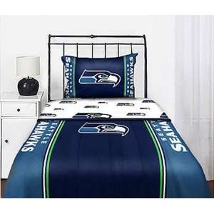 com Seattle Seahawks NFL Queen Comforter & Sheet Set (5 Piece Bedding 