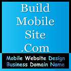 Build Mobile Site Mobile Website Design Create Business  
