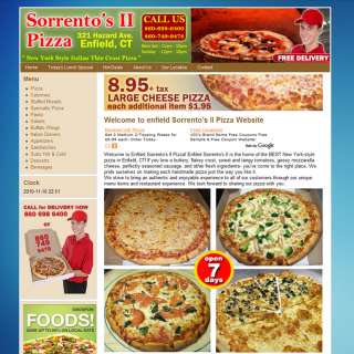Turn Key Pizza Restaurant Website For Sale Nice Design  