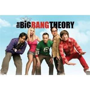  The Big Bang Theory Cast Shot TV Poster 24 x 36 inches 