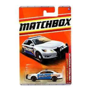  Mattel Year 2010 Matchbox MBX Emergency Response Series 1 