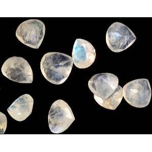 Rainbow Moonstone Heart Shapes (Price Per Pair)  