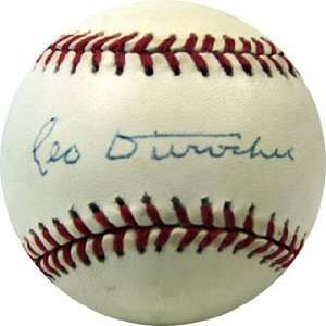 Leo Durocher Autographed Baseball (JSA Authenticated)  