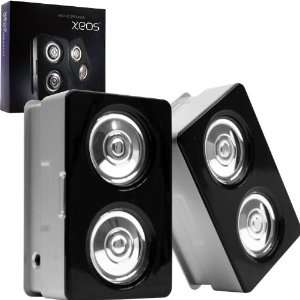    XEOSR Micro Speakers for iPod phone     4 Pack 