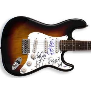  The Misfits Autographed Signed Guitar & Proof PSA/DNA 