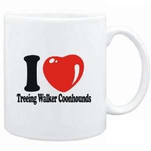  Mug White  I LOVE Treeing Walker Coonhounds  Dogs