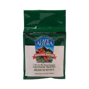 Cafe Altura   Organic Whole Bean   Viennese Blend   1.25 lb  