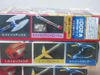   Wild Force Gaoranger Morpher Sword Weapon X 5 Candy Toy A  