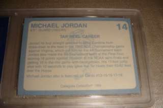   Collection Michael Jordan North Carolina #14 WCT Mint 10 Card  