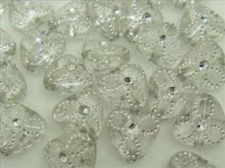   Rhinestone 264pcs Charm Atrware Acrylic Beads For Jewelery bsf24