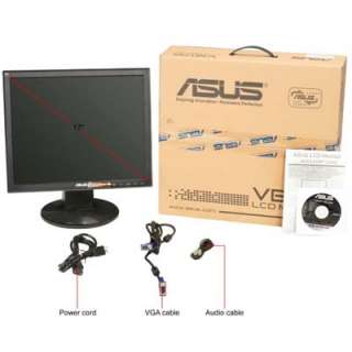 ASUS VB175T 17 TFT active matrix LCD w/ Stereo speaker  