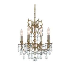   Clear Strass Mini Chandelier SIZE W14 X H12.5 X D CRT5524 AG CL S