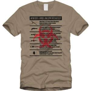  Zombie Outbreak Bio Defense Plan T shirt Sports 