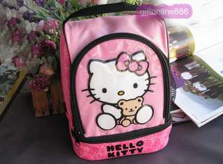 Hello Kitty Insulated Lunch Box drink Cooler bag KL4  