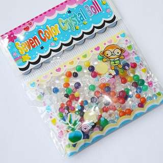   ~ RAINBOW COLOR Water Crystal Mud Water Soil Beads USA Seller  