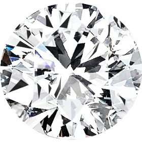  Diamond (Round, Good cut, 3 carats, G color, VS2 clarity) Jewelry