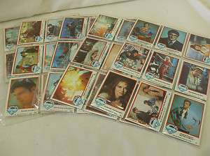 SUPERMAN THE MOVIE TRADING CARDS 1978 77 TRADING CARDS TMs AND DC 