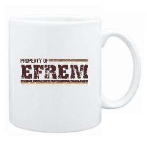  New  Property Of Efrem Retro  Mug Name