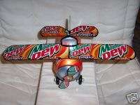 Live Wire Mountain Dew can airplane  