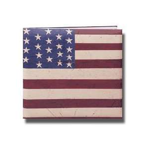  American Flag Painted on Wood Designer Cover 12 x 12 Post 