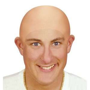  Bristol Novelty Bald Head Wig Latex Cap Dr Evil Clown 