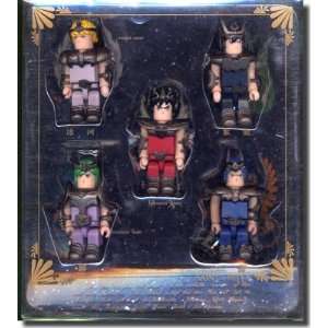  Saint Seiya Kubrick Bronze Saints Figure Set (Dark Version 