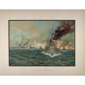  1899 US Navy Naval Santiago Battle Spanish American War 