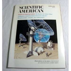    Scientific American Magazine March 1990 Scientific American Books