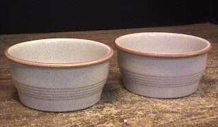 Purbeck Pottery   England 2 Bowls w/little boy and girl  