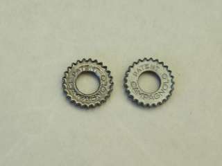 NOS Patent Campagnolo knurled washers Rondella dentata  