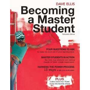  By Dave Ellis Becoming a Master Student (Available Titles 