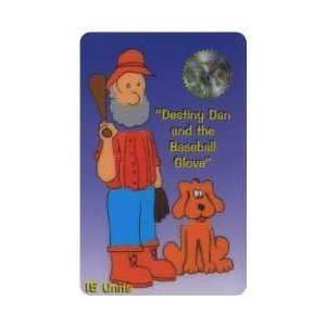 Collectible Phone Card 15u Destiny Dan And The Baseball Glove (Dan 