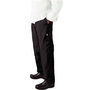  Chef Works CPBL 000 Black J54 Cargo Pants, Size XS