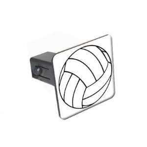 Volleyball   1 1/4 inch (1.25) Tow Trailer Hitch Cover Plug Insert 