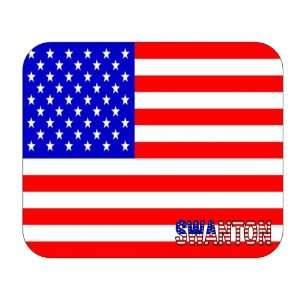  US Flag   Swanton, Vermont (VT) Mouse Pad 