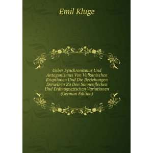   Variationen (German Edition) (9785876662644) Emil Kluge Books