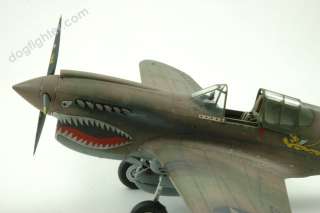   plastic model airplanes for sale P 40E Warhawk Pro Built 132  