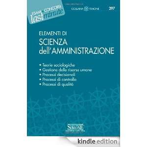 Elementi di scienza dellamministrazione (Il timone) (Italian Edition 