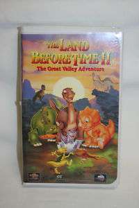 The Land Before Time II, The Great Valley Adventure VHS 096898214230 