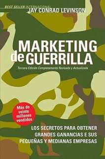 Marketing de Guerrilla NEW by Jay Conrad Levinson 9781600375125  