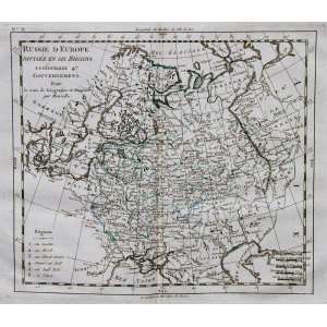  Mentelle Map of Russia (1804)